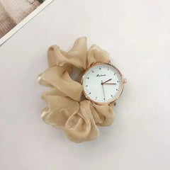 Stylish Women's Quartz Watch - 1 Pc Water Resistant Bracelet Timepiece