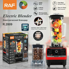 Quality Ice Crush Smoothie Maker Blender Juicers Double Cup Smoothie Blender With Small Jar